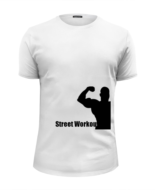 Printio Футболка Wearcraft Premium Slim Fit Street workout