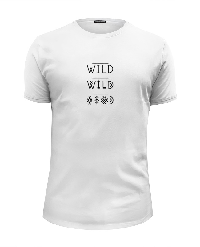 Printio Футболка Wearcraft Premium Slim Fit Wild wigwam
