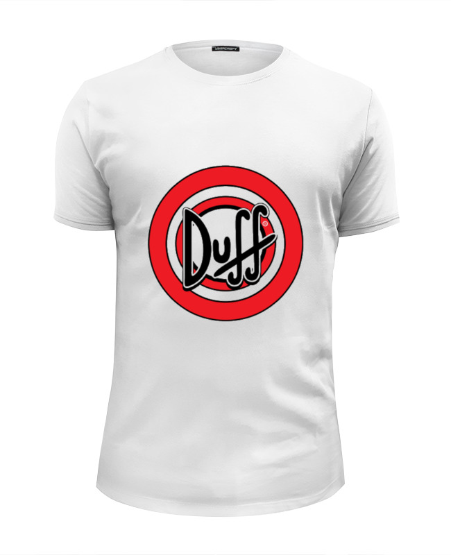 Printio Футболка Wearcraft Premium Slim Fit Duff beer