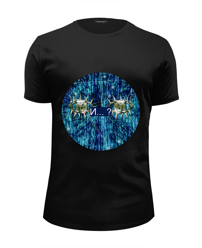 мужская футболка сердце и геометрическая абстрактная композиция 2xl синий Printio Футболка Wearcraft Premium Slim Fit Футуристическая прсиходелика с глазами