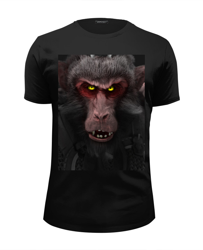 Printio Футболка Wearcraft Premium Slim Fit Царь обезьян printio футболка wearcraft premium slim fit царь обезьян