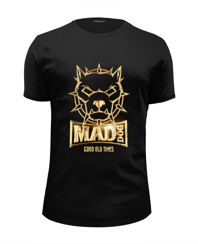 Printio Футболка Wearcraft Premium Slim Fit Mad dog gold printio футболка wearcraft premium mad dog gold