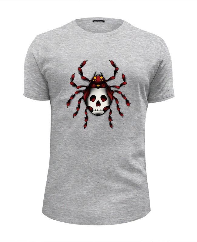 Printio Футболка Wearcraft Premium Slim Fit Spider printio футболка wearcraft premium slim fit skull♥love