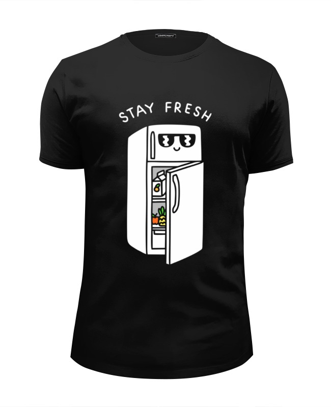 Printio Футболка Wearcraft Premium Slim Fit Stay fresh printio футболка wearcraft premium slim fit fresh prince