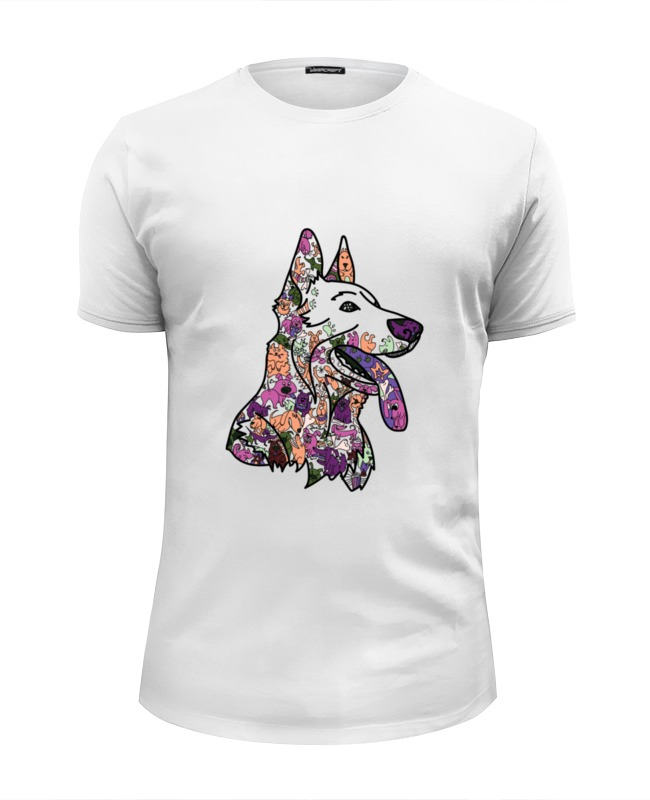 Printio Футболка Wearcraft Premium Slim Fit Забавные собаки printio футболка wearcraft premium slim fit след собаки