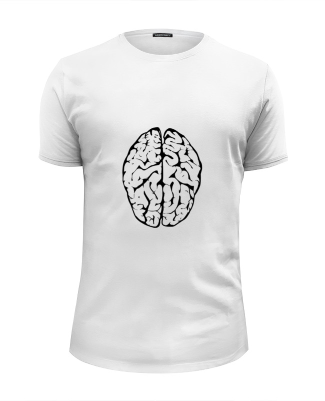 printio футболка wearcraft premium slim fit ateo атеизм Printio Футболка Wearcraft Premium Slim Fit Думай головой!