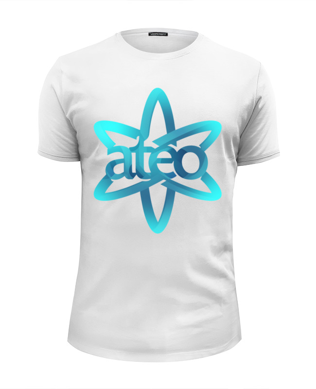printio футболка wearcraft premium slim fit ateo атеизм Printio Футболка Wearcraft Premium Slim Fit Ateo - атеизм