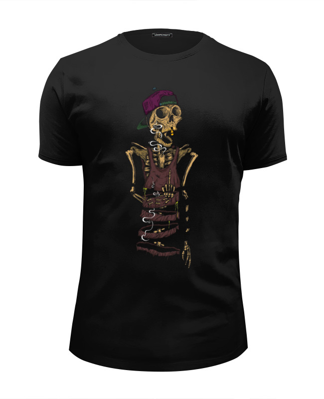Printio Футболка Wearcraft Premium Slim Fit Skeleton art printio футболка wearcraft premium slim fit skeleton art