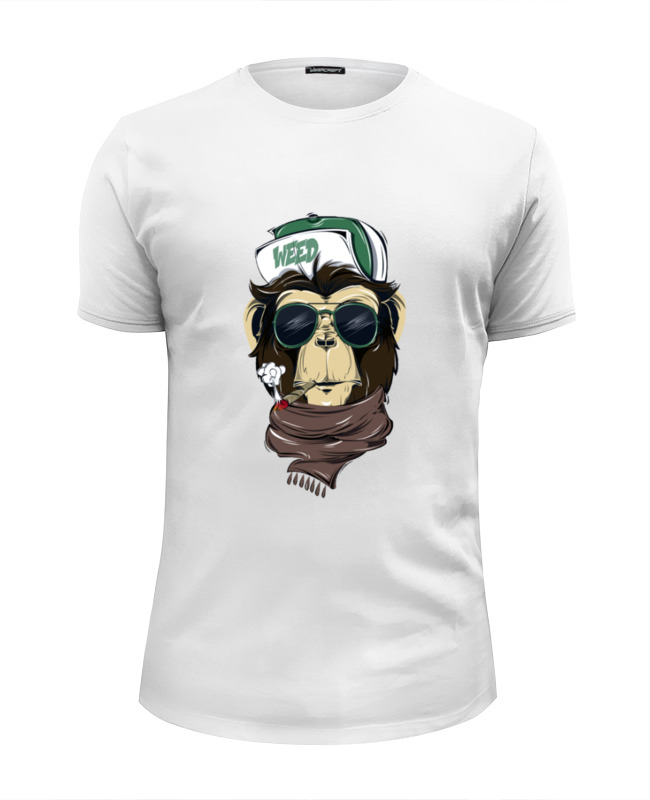 Printio Футболка Wearcraft Premium Slim Fit Стильная обезьяна printio футболка wearcraft premium slim fit стильная обезьяна