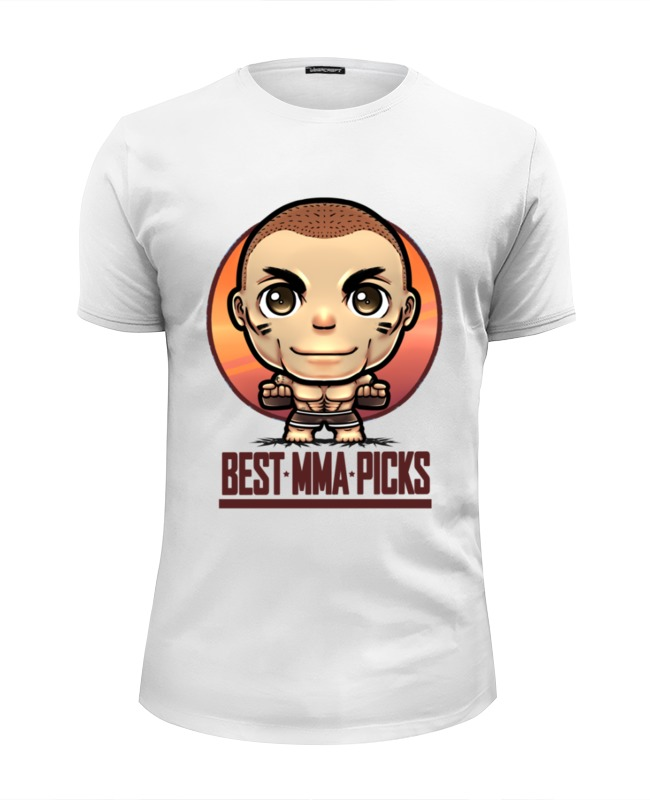 Printio Футболка Wearcraft Premium Slim Fit Best mma picks printio футболка классическая best mma picks
