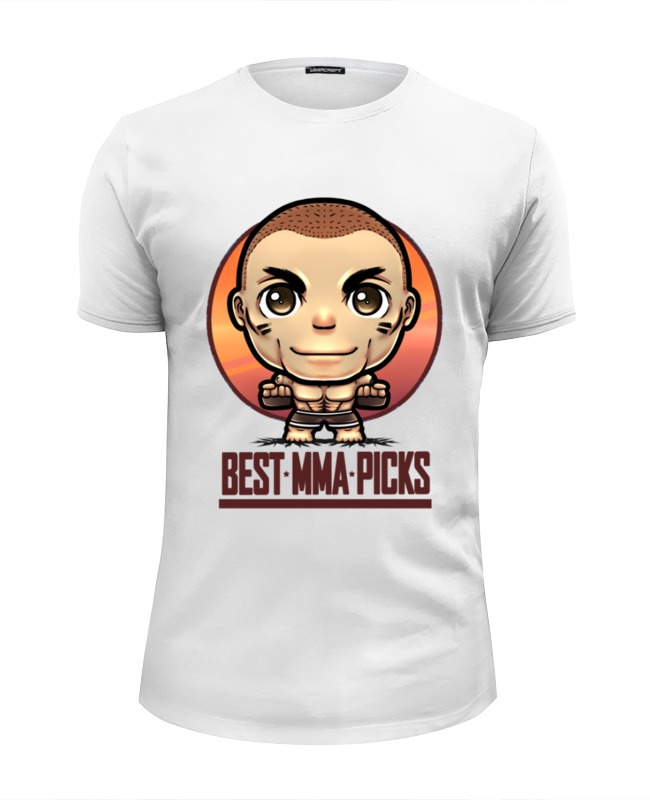 Printio Футболка Wearcraft Premium Slim Fit Best mma picks
