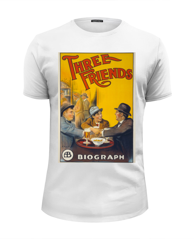 Printio Футболка Wearcraft Premium Slim Fit Ретро плакат