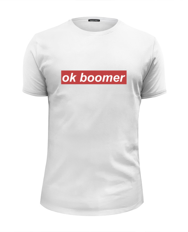 Printio Футболка Wearcraft Premium Slim Fit Ok boomer printio футболка wearcraft premium slim fit ok boomer