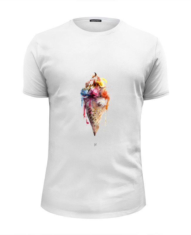 Printio Футболка Wearcraft Premium Slim Fit Мороженое printio футболка wearcraft premium slim fit мороженое