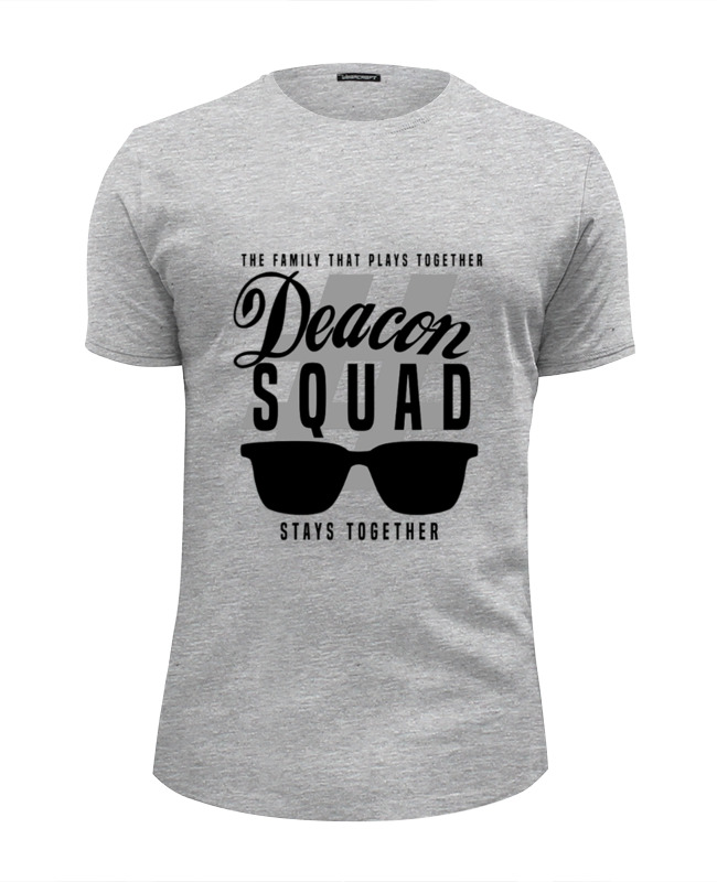 Printio Футболка Wearcraft Premium Slim Fit Deacon squad printio футболка wearcraft premium deacon squad