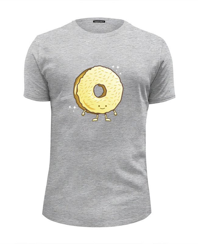Printio Футболка Wearcraft Premium Slim Fit Пончик (donut) printio футболка wearcraft premium slim fit космический пончик space donut