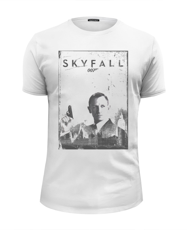 Printio Футболка Wearcraft Premium Slim Fit Skyfall