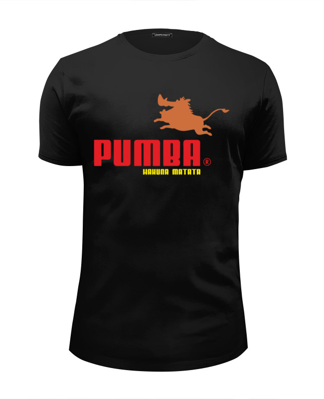 Printio Футболка Wearcraft Premium Slim Fit Пумба