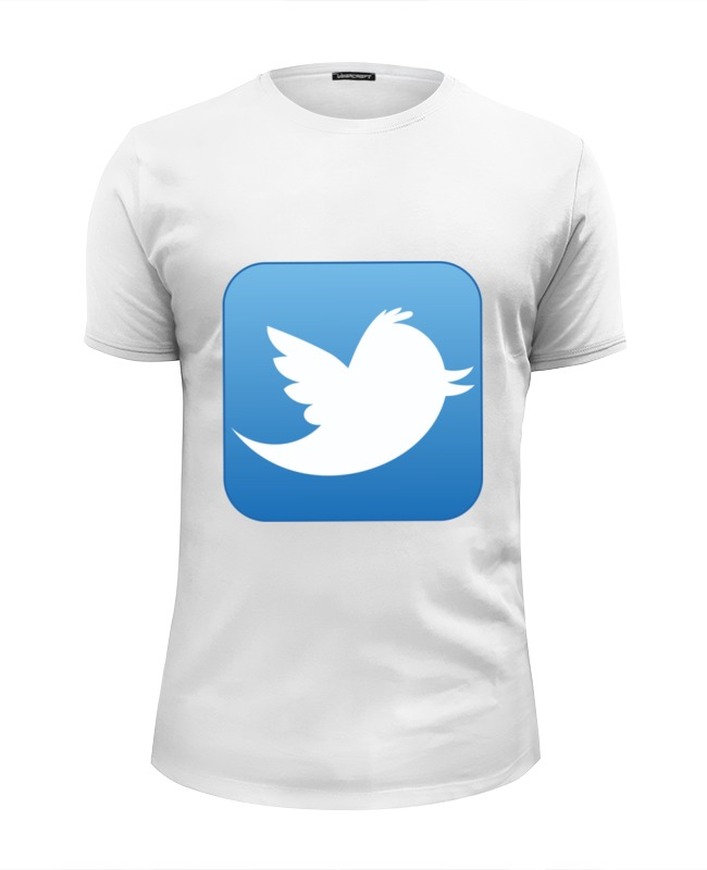 Printio Футболка Wearcraft Premium Slim Fit Twitter printio футболка wearcraft premium slim fit angry bird twitter