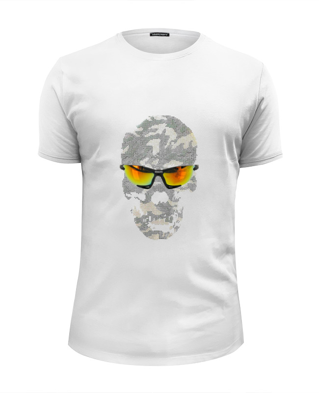 Printio Футболка Wearcraft Premium Slim Fit Череп printio футболка wearcraft premium slim fit племя черепа