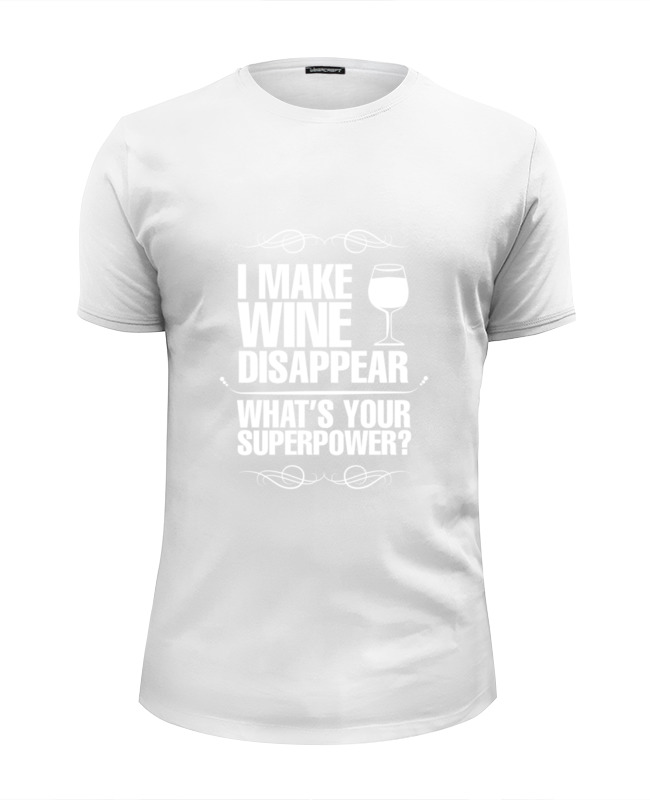 Printio Футболка Wearcraft Premium Slim Fit Wine lover's musthave printio футболка wearcraft premium slim fit идеальная жена