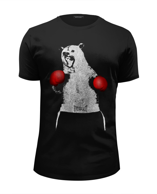 Printio Футболка Wearcraft Premium Slim Fit Медведь боксер printio футболка wearcraft premium slim fit медведь боксер