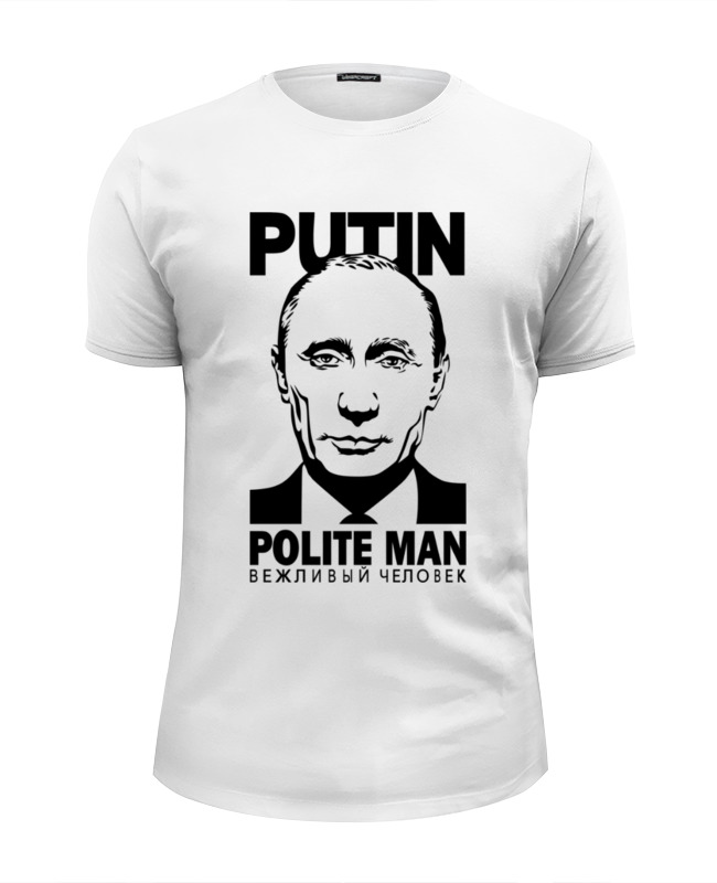 Printio Футболка Wearcraft Premium Slim Fit Путин (putin) printio футболка wearcraft premium путин putin