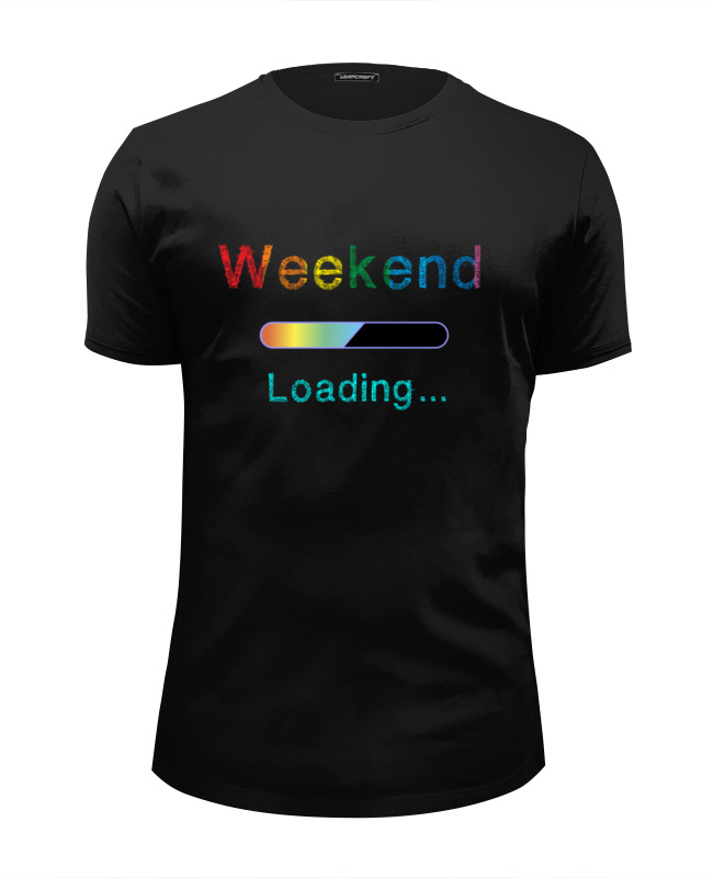 Printio Футболка Wearcraft Premium Slim Fit Weekend loading printio футболка wearcraft premium slim fit weekend loading