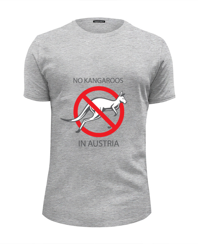 Printio Футболка Wearcraft Premium Slim Fit No kangaroos in austria printio футболка wearcraft premium no kangaroos in austria