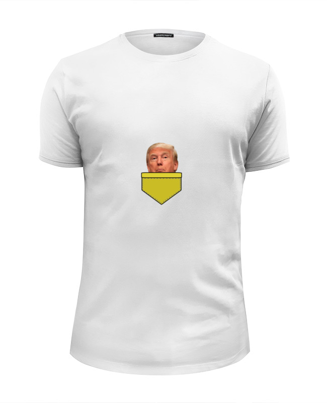 Printio Футболка Wearcraft Premium Slim Fit Карманный трамп printio футболка wearcraft premium slim fit trump for president