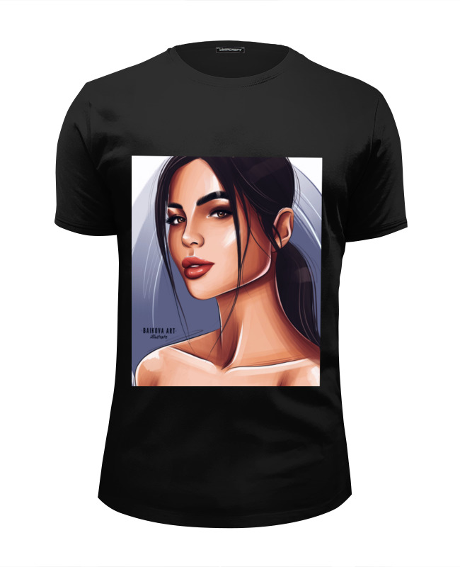 Printio Футболка Wearcraft Premium Slim Fit Портрет