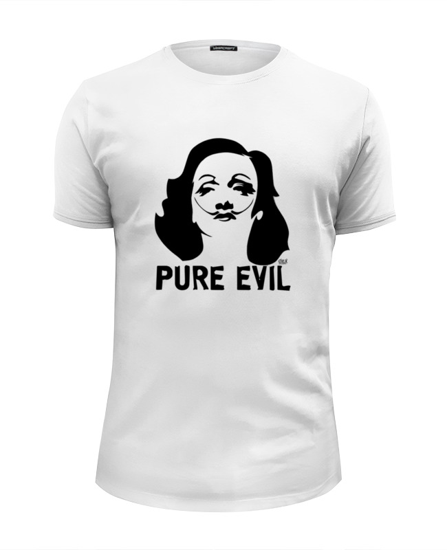 Printio Футболка Wearcraft Premium Slim Fit Pure evil printio футболка wearcraft premium slim fit pure evil