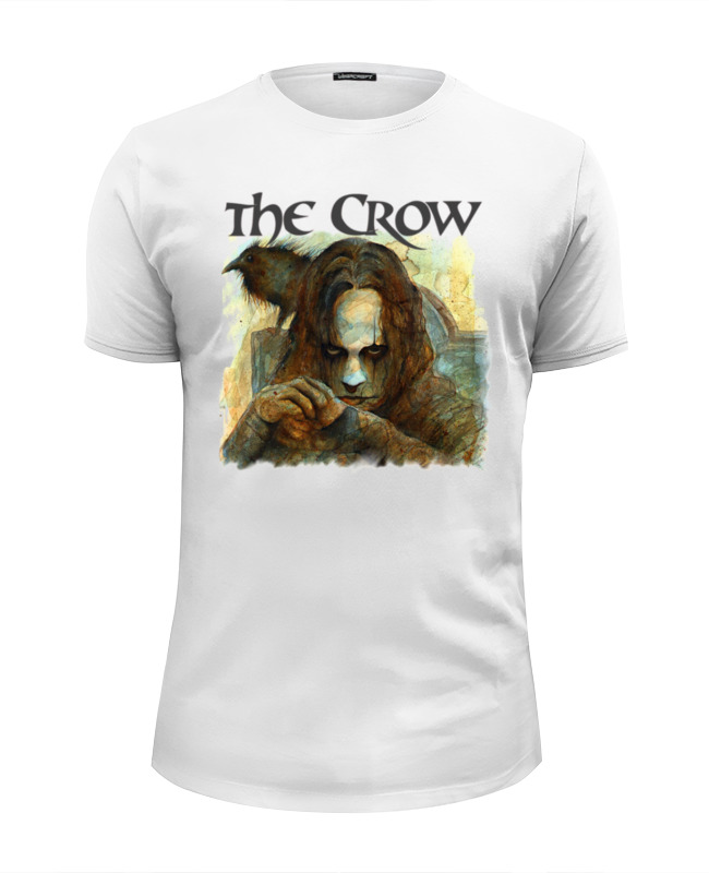printio футболка wearcraft premium slim fit bruce lee Printio Футболка Wearcraft Premium Slim Fit The crow