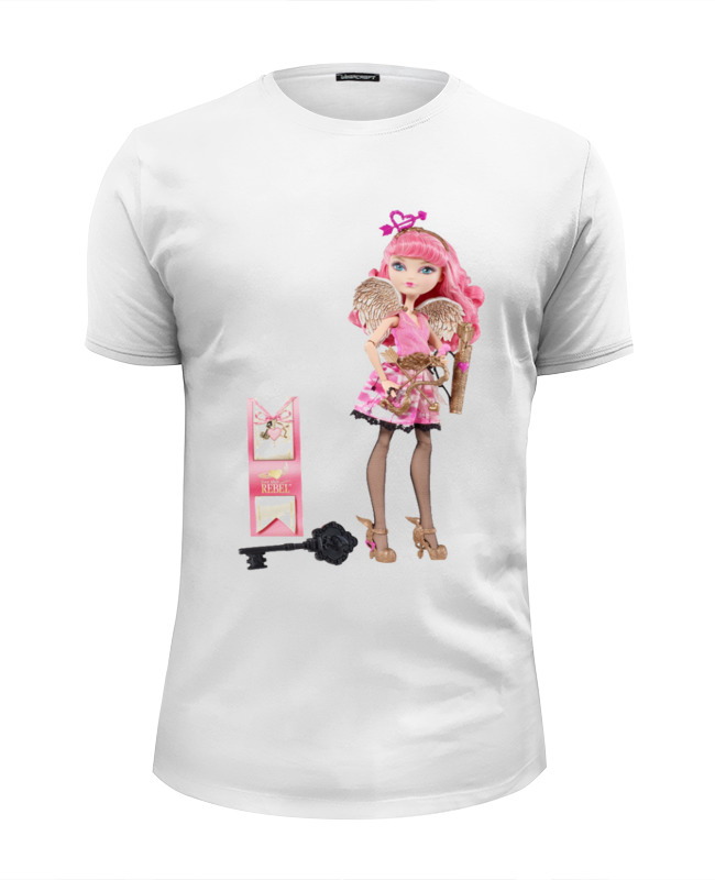 Printio Футболка Wearcraft Premium Slim Fit Самая любимая кукла всех девочек -барби . printio футболка классическая самая любимая кукла всех девочек барби