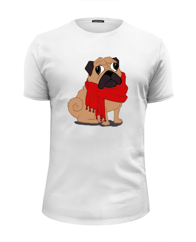 Printio Футболка Wearcraft Premium Slim Fit Мопс (pug) printio футболка wearcraft premium slim fit мопс pug