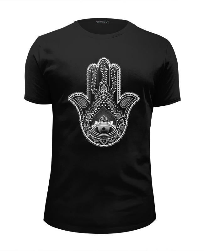 Printio Футболка Wearcraft Premium Slim Fit Hamsa