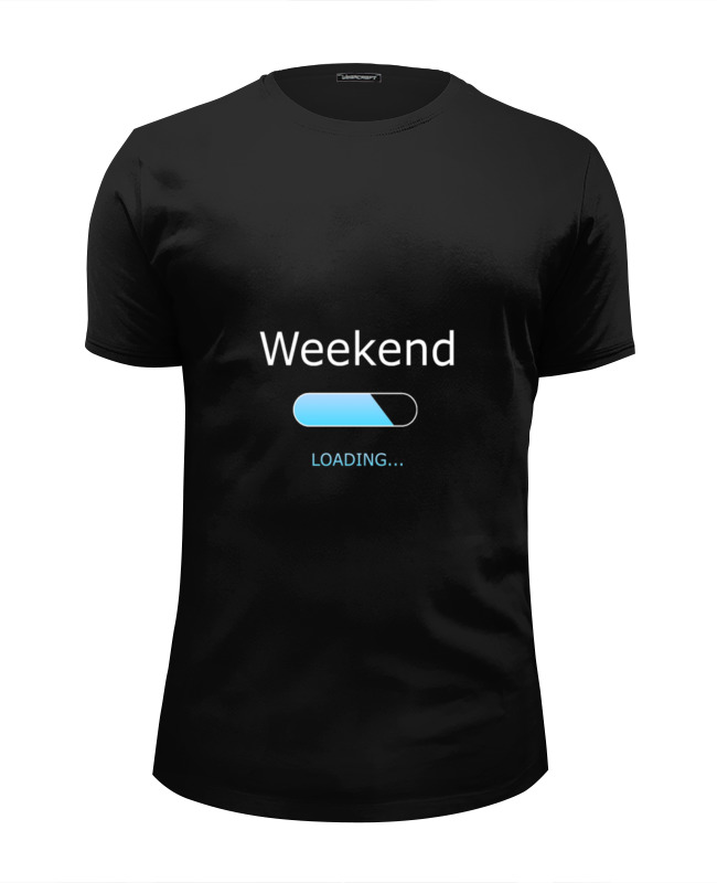 Printio Футболка Wearcraft Premium Slim Fit Weekend блузка дивный уикенд