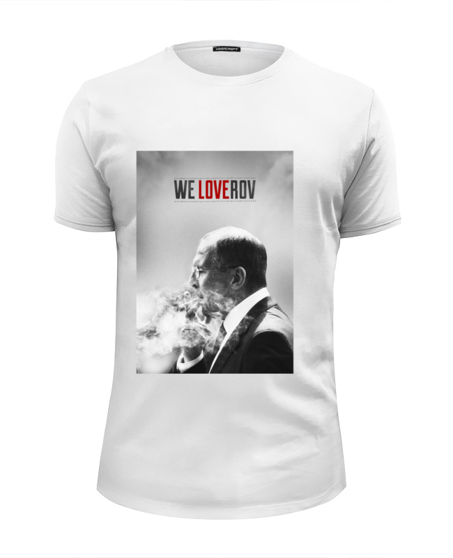 Printio Футболка Wearcraft Premium Slim Fit We loverov by design ministry