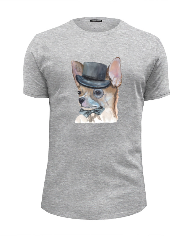 printio футболка wearcraft premium чихуа собака Printio Футболка Wearcraft Premium Slim Fit Чихуа собака