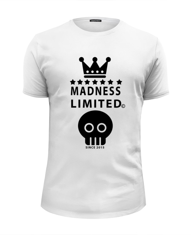 Printio Футболка Wearcraft Premium Slim Fit Madness printio футболка wearcraft premium slim fit madness