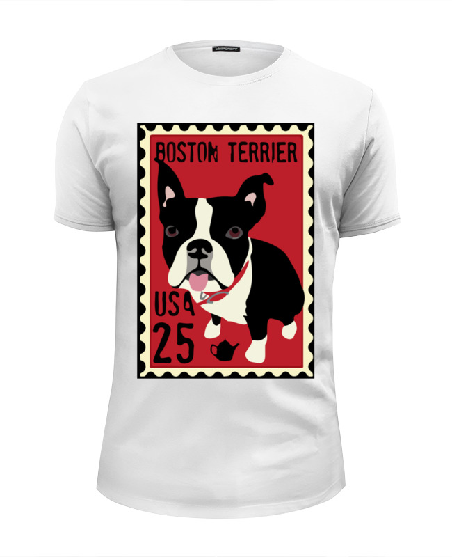 Printio Футболка Wearcraft Premium Slim Fit Boston terrier printio футболка wearcraft premium slim fit boston terrier