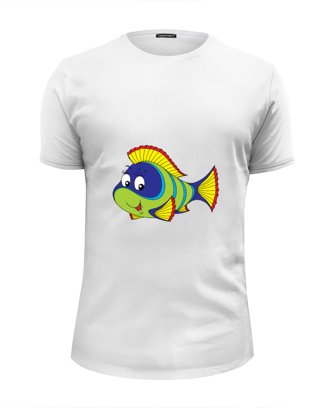 Printio Футболка Wearcraft Premium Slim Fit Рыбка printio футболка wearcraft premium slim fit аквариумные рыбки