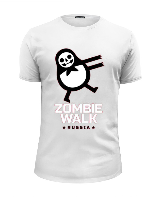 Printio Футболка Wearcraft Premium Slim Fit Zombie walk - russia printio футболка wearcraft premium zombie walk russia