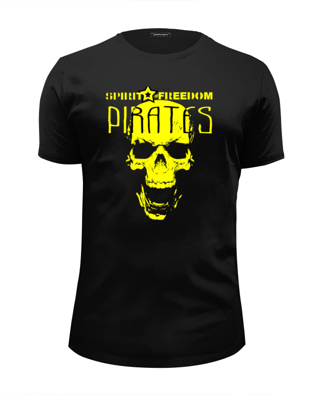 Printio Футболка Wearcraft Premium Slim Fit Pirates.spirit of freedom ! printio футболка wearcraft premium slim fit пираты
