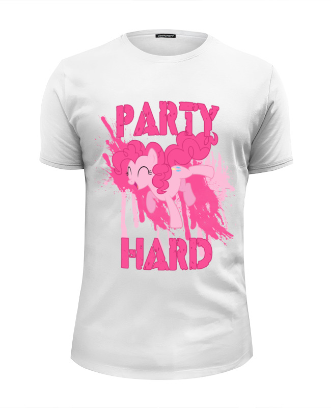 printio футболка с полной запечаткой мужская pinkie pie the lich Printio Футболка Wearcraft Premium Slim Fit Mlp пинки пай