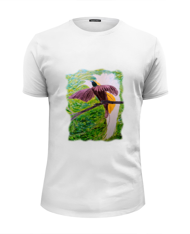 Printio Футболка Wearcraft Premium Slim Fit Малая райская птица printio футболка wearcraft premium slim fit малая райская птица