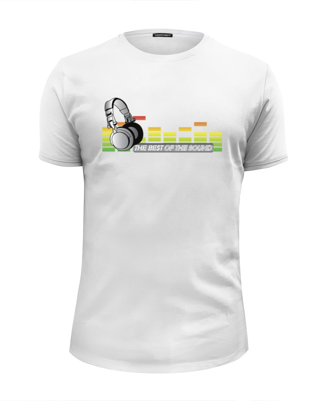 printio футболка wearcraft premium slim fit лучший звук Printio Футболка Wearcraft Premium Slim Fit Лучший звук