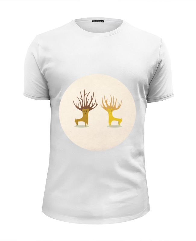 Printio Футболка Wearcraft Premium Slim Fit Олене-лоси