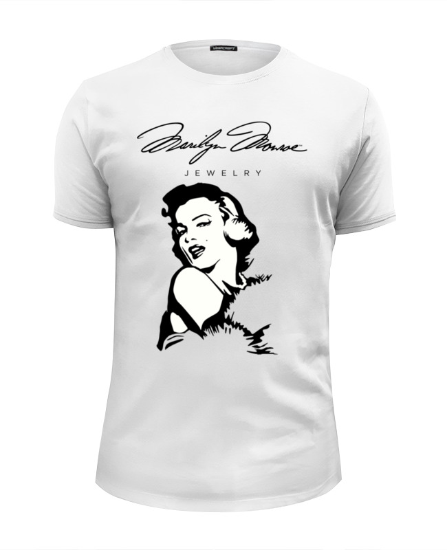 Printio Футболка Wearcraft Premium Slim Fit Marilyn monroe