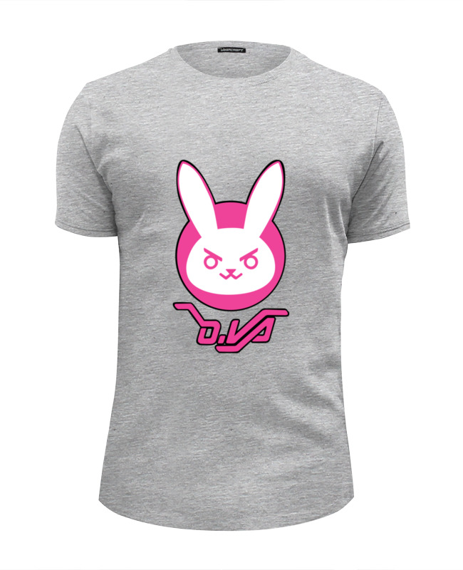 Printio Футболка Wearcraft Premium Slim Fit Overwatch d.va (ди ва)